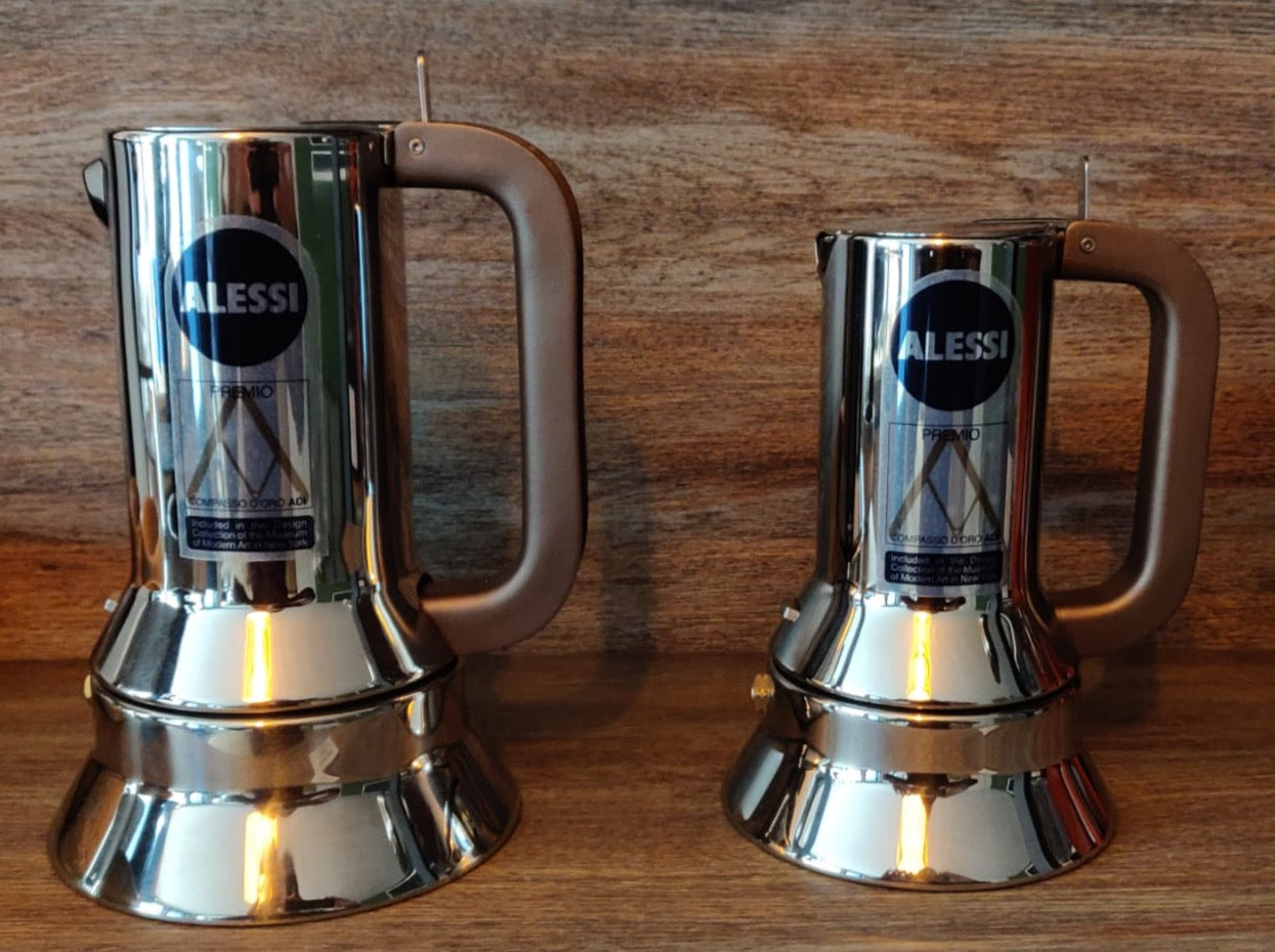 Cafetière Italienne Alessi 9090 induction 1, 3 et 6 Tasses