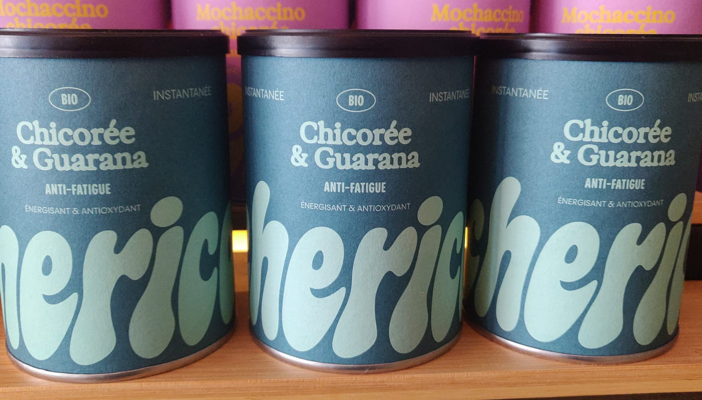 CHERICO – Chicorée & Guarana Instantanée Bio (80g)