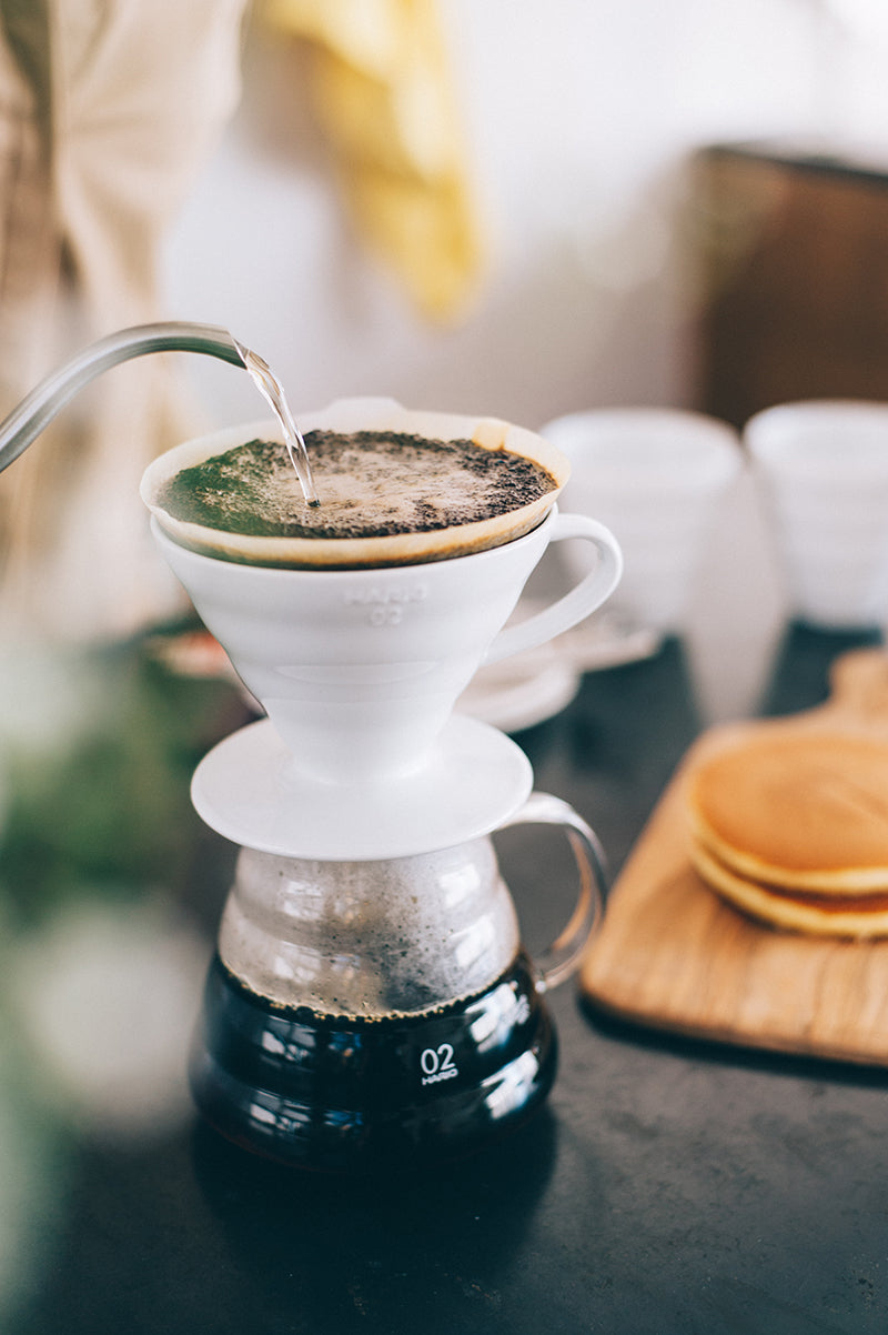 Dripper Hario V60 Blanc 4 Tasses