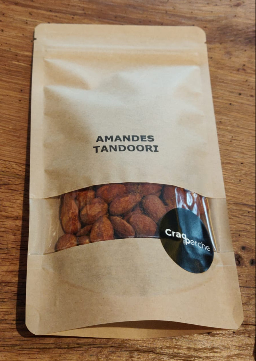 Amandes Apéritives Craq en Perche - Tandoori - 120g